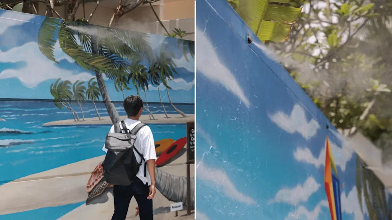 ថ្នាំងត្រជាក់មួយដែលស្រោបដោយថ្នាំលាបឆ្លុះបញ្ចាំងដោយកំដៅនិងប្រព័ន្ធធ្វើខុស។ (រូបថត: Times Times Times)