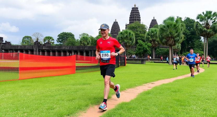 Angkor Ultra Trail 2026 នៅខេត្តសៀមរាបជំរុញកំណើនទេសចរណ៍កីឡានៅកម្ពុជា ទាក់ទាញអ្នករត់ប្រណាំងជាងដប់ប្រាំពីររយនាក់ និងបង្ហាញពីឱកាសទេសចរណ៍សកម្ម
